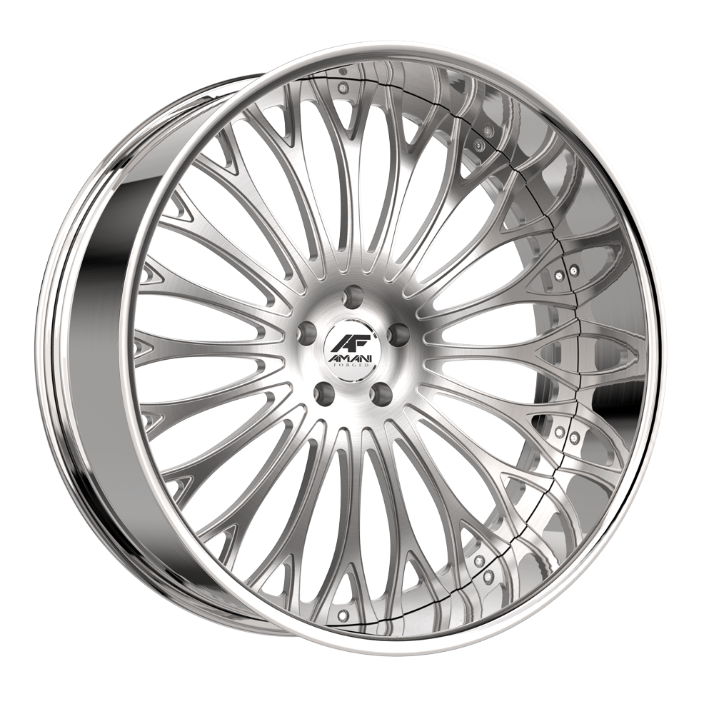Amani Napoliano Brushed/Chrome wheel