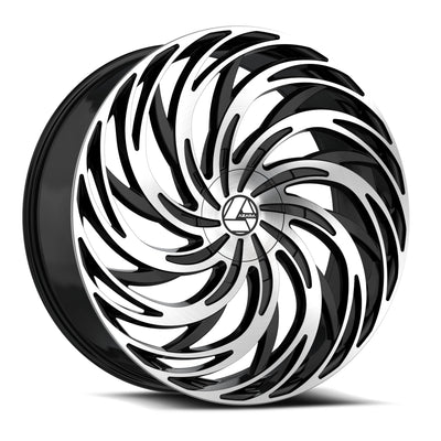 Azara AZA-531 Black Machined wheel