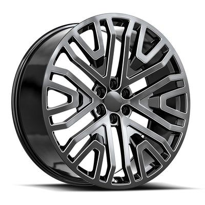 OE Revolution G-14 Black/Milled wheel