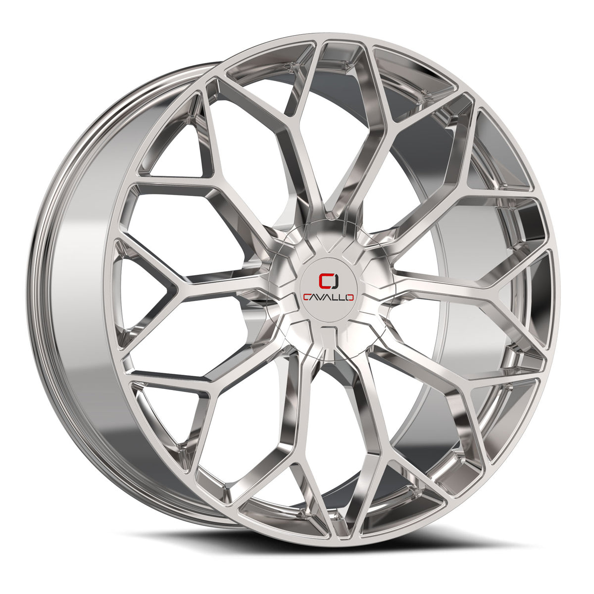 Cavallo CLV-44 Chrome wheel