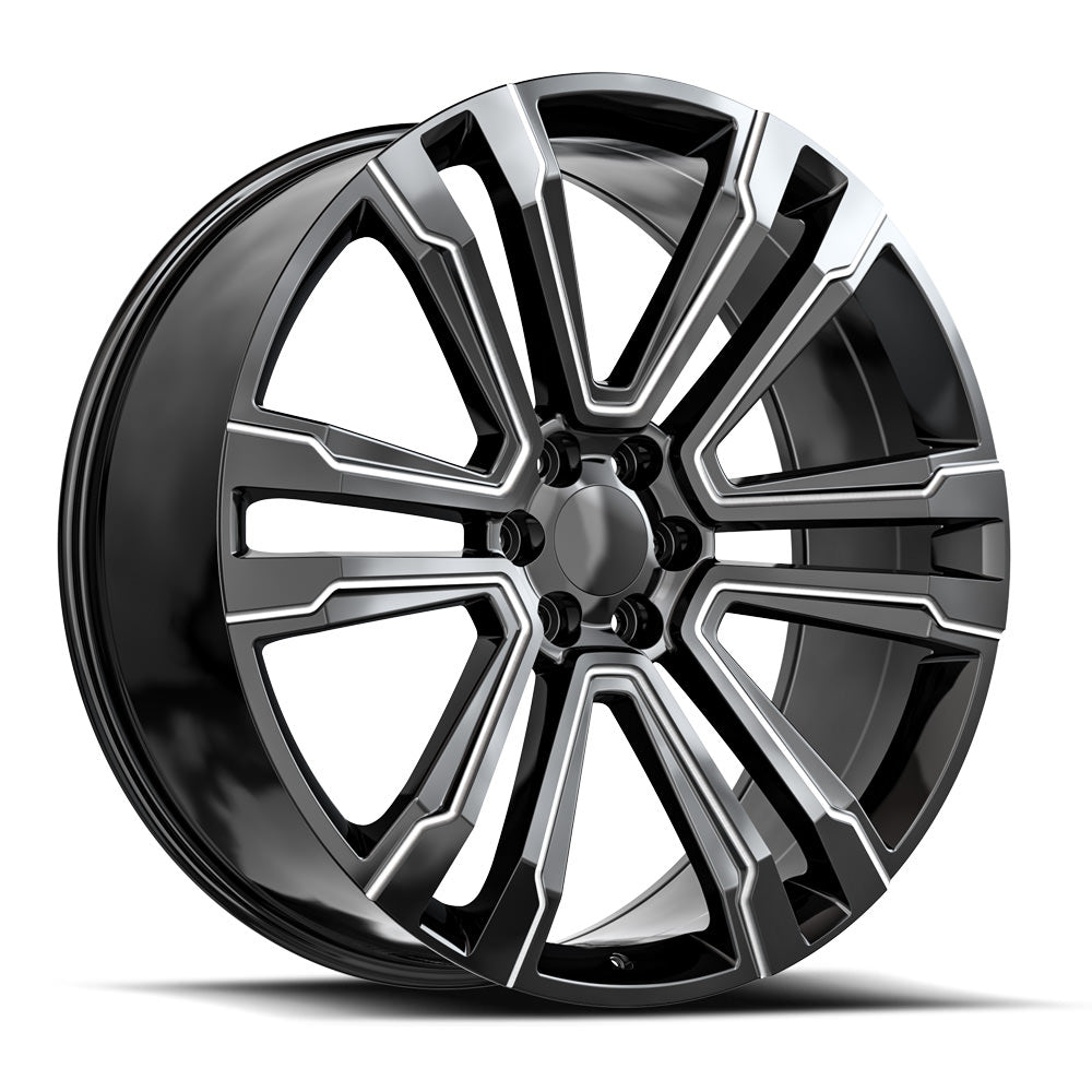 OE Revolution G-10 Black/Milled wheel