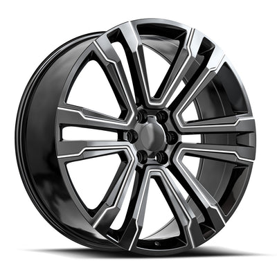 OE Revolution G-10 Black/Milled wheel