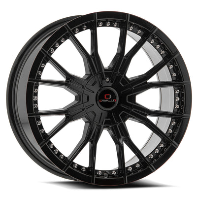 Cavallo CLV-36 Black wheel