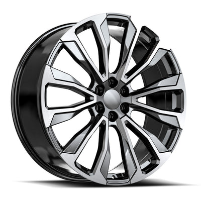 OE Revolution G-31 Black Machined wheel