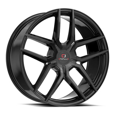 Cavallo CLV-55 Black wheel