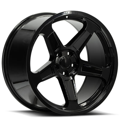 OE Revolution D-12 Black wheel