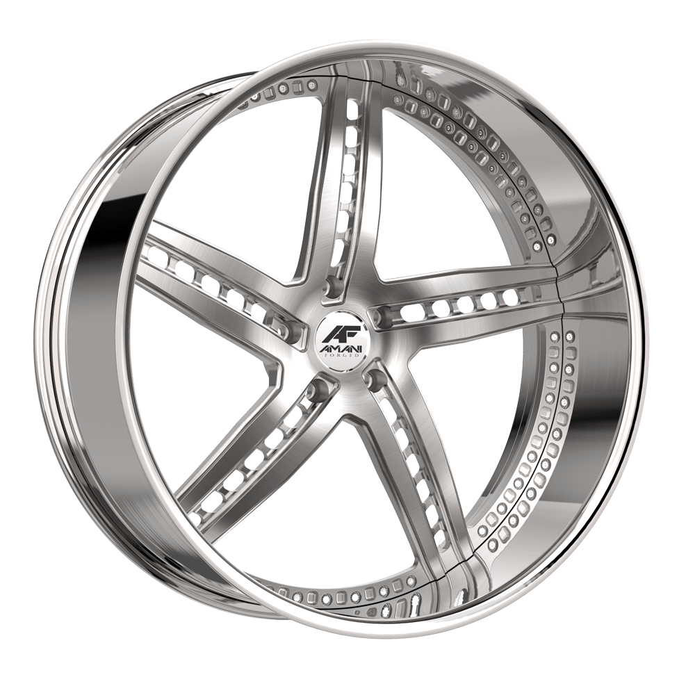 Amani Monero-R Brushed/Chrome wheel