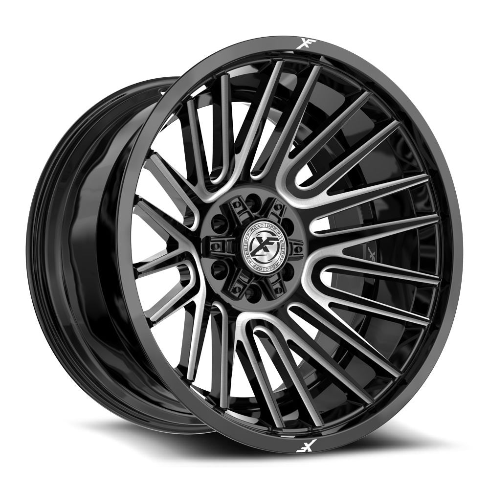 XF Off-Road XF-234 Black/Milled wheel