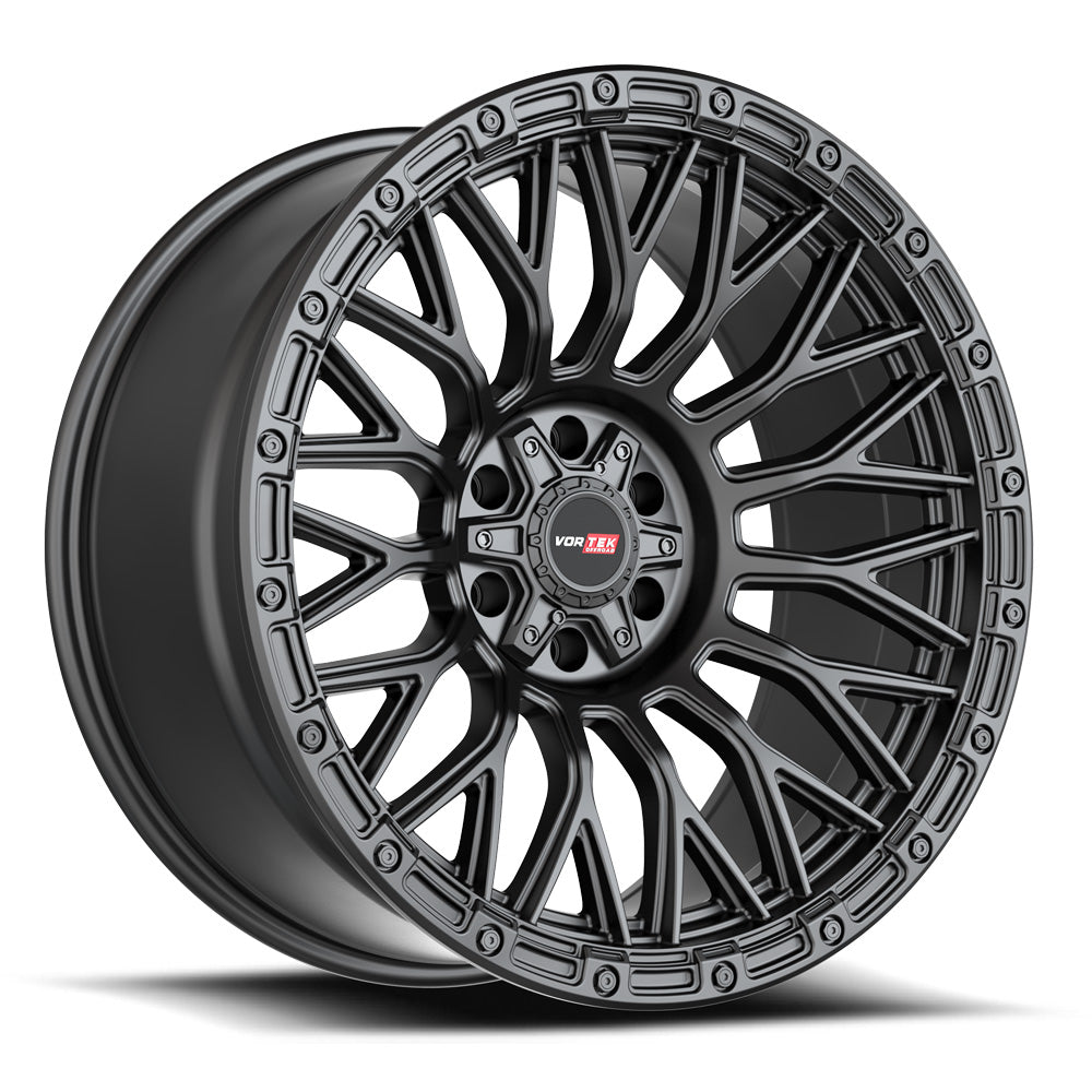 Vortek VRT-607 Matte Black wheel