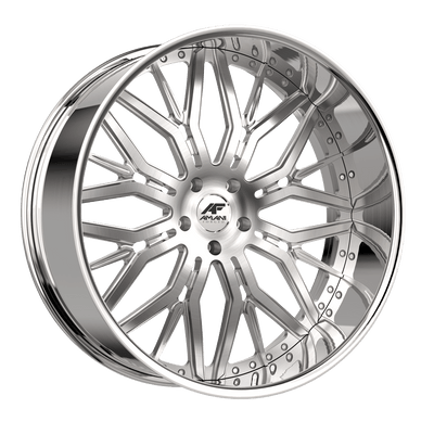 Amani MAGNOLIA Brushed/Chrome wheel