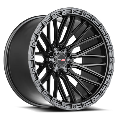 Vortek VRT-608 Matte Black wheel