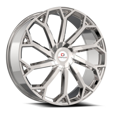 Cavallo CLV-51 Chrome wheel