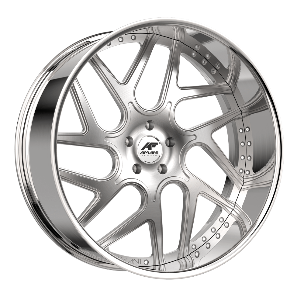 Amani Apollo-R Brushed/Chrome wheel