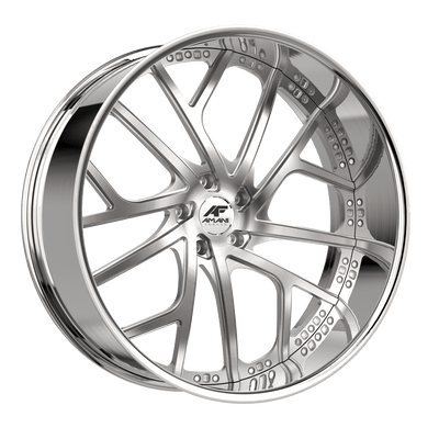 Amani VERGE-R Brushed/Chrome wheel