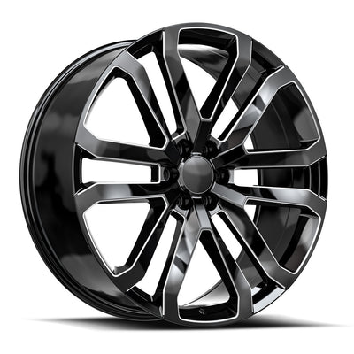 OE Revolution D-37 Black/Milled wheel