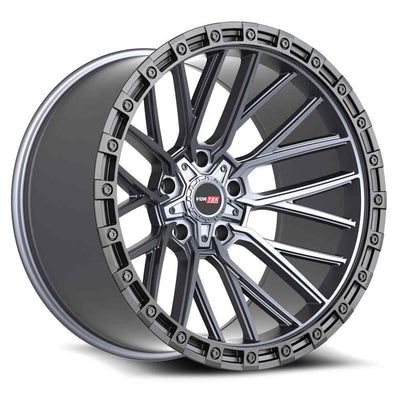 Vortek VRT-608 Matte Titanium wheel