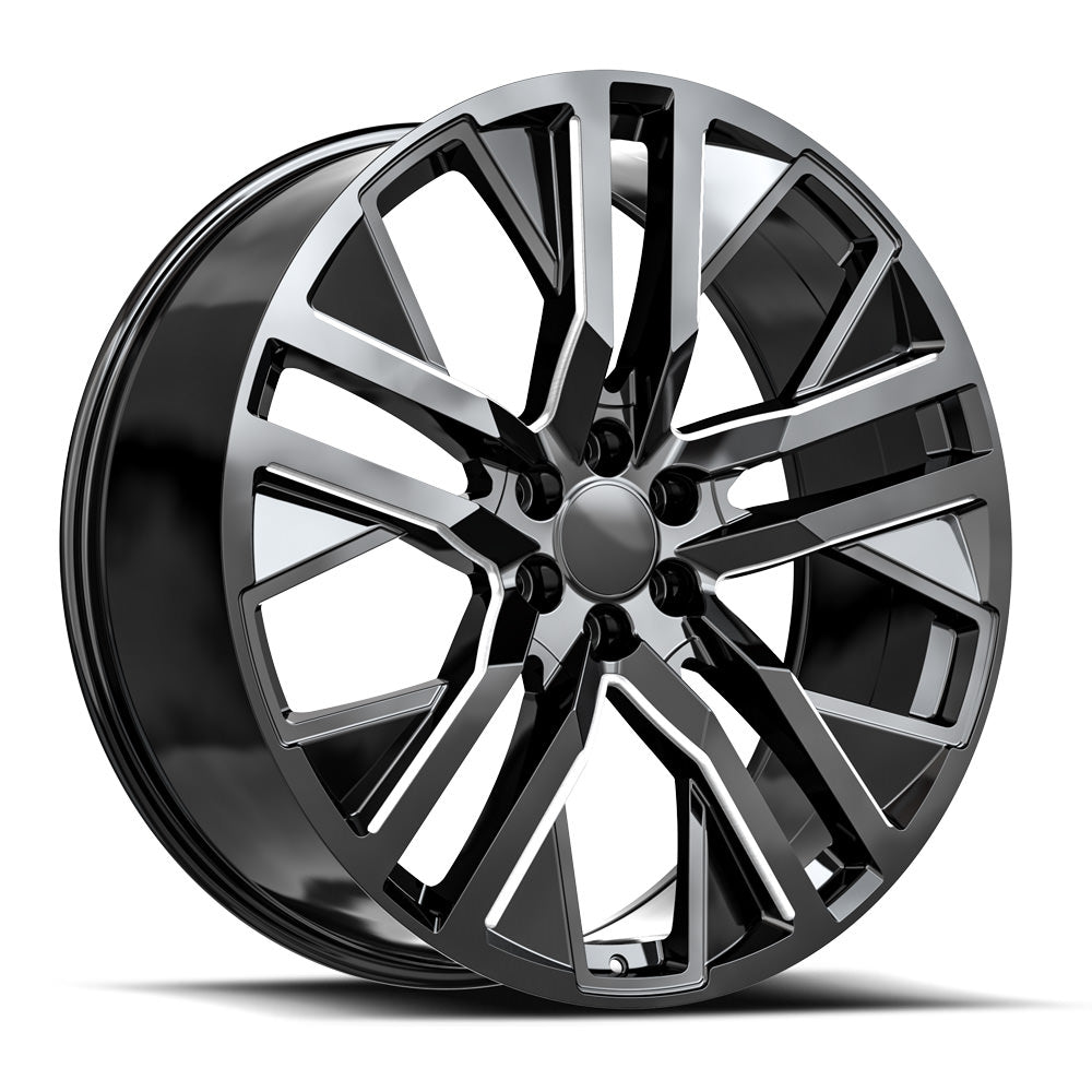 OE Revolution D-36 Black/Milled wheel
