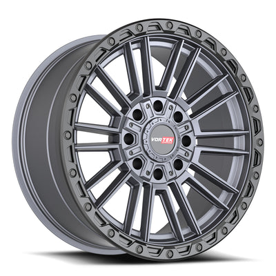 Vortek VRT-604 Matte Titanium wheel
