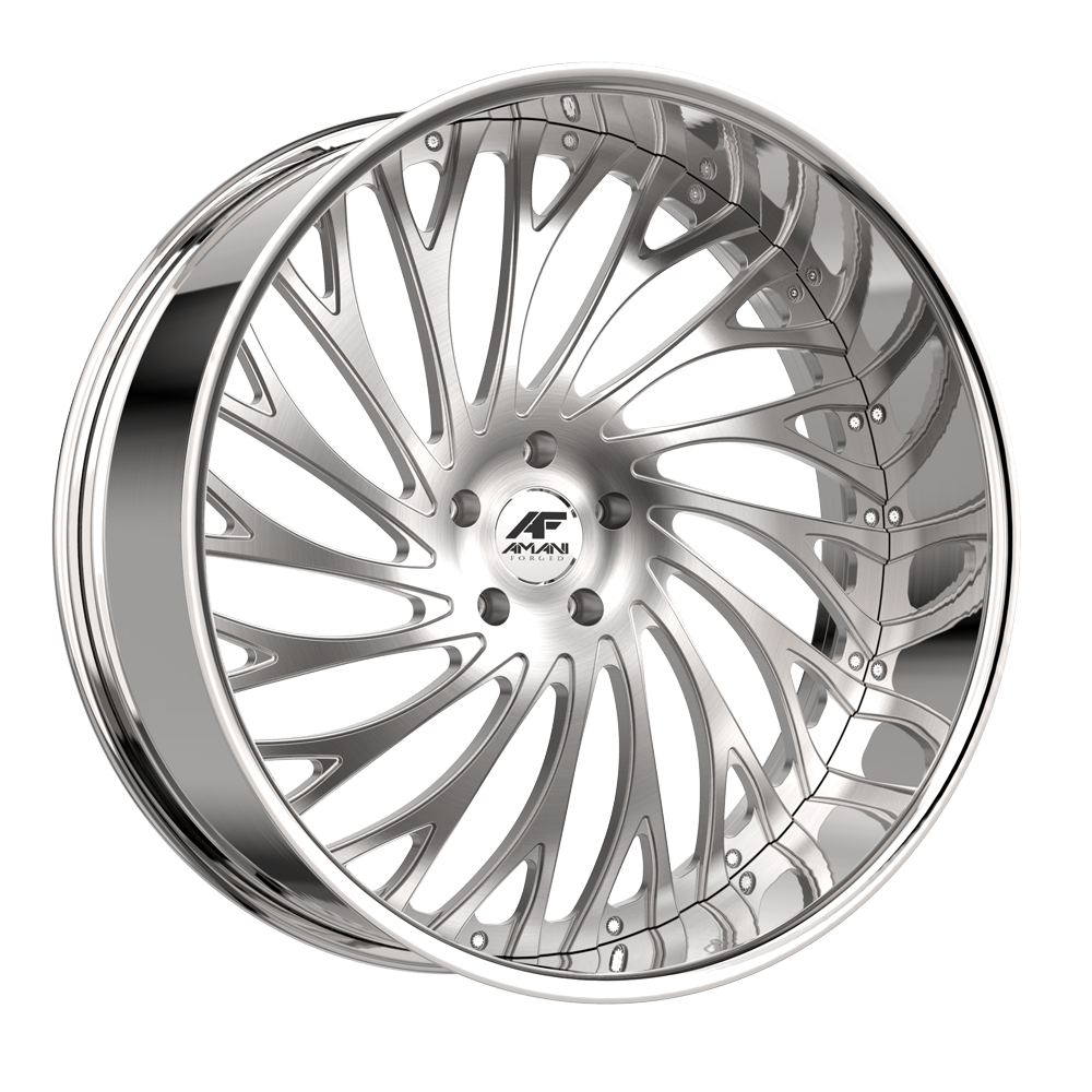 Amani Vamos Brushed/Chrome wheel