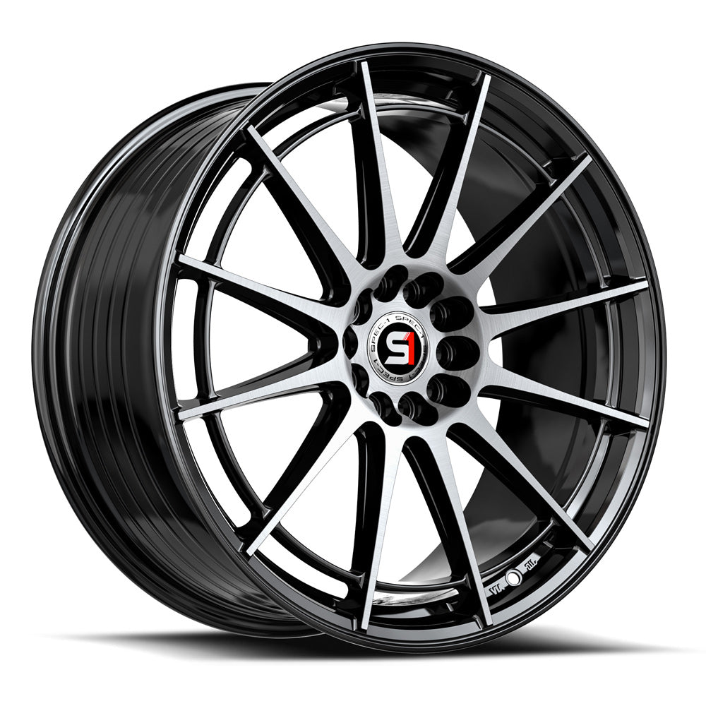Spec-1 SP-64 Black Machined wheel