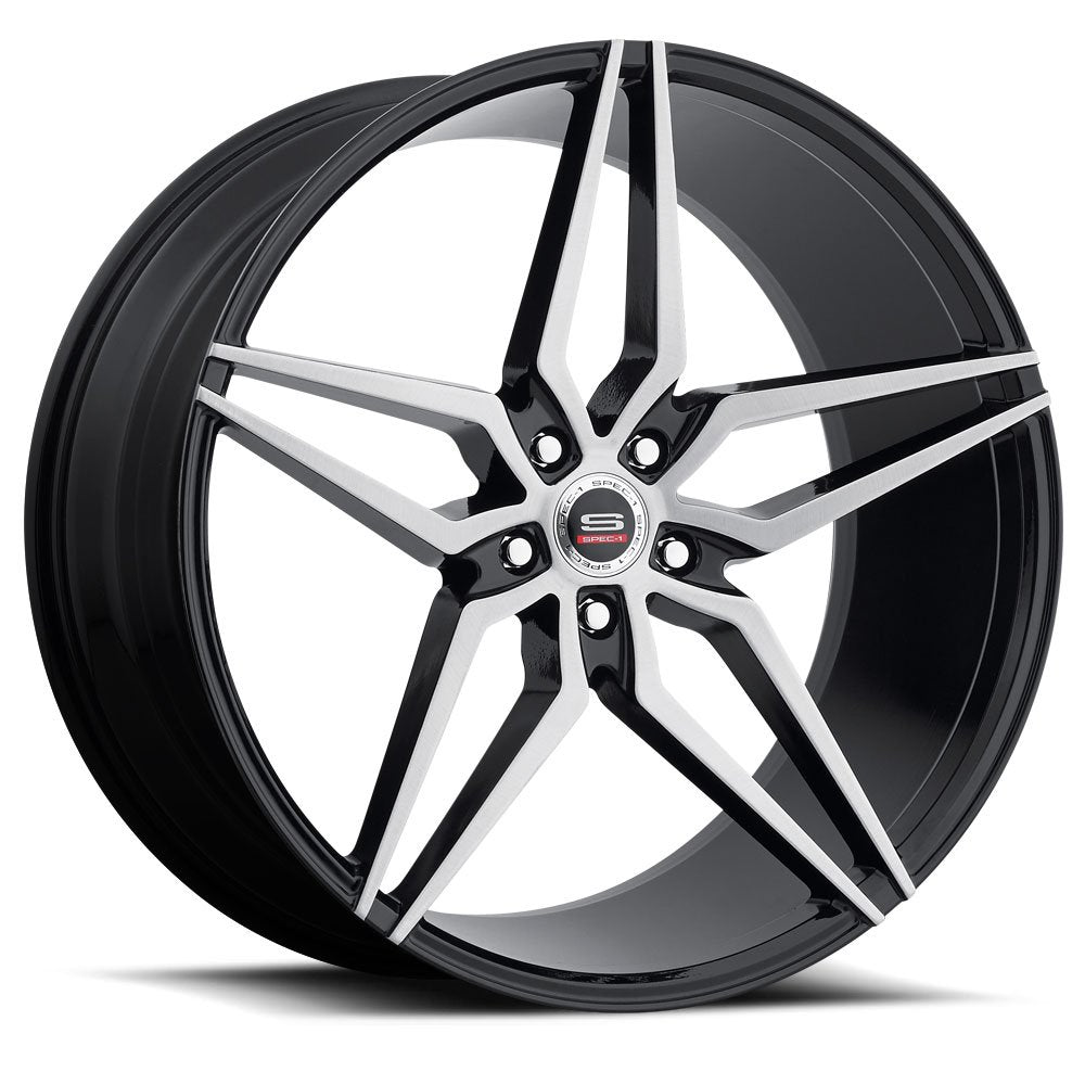 Spec-1 SPM-81 Black/Brushed wheel