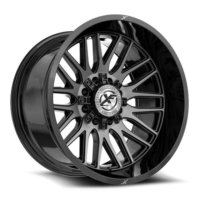 XF Off-Road XF-240 Black/Brushed wheel