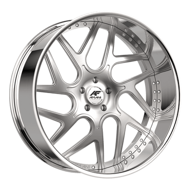 Amani Apollo-R Brushed/Chrome wheel