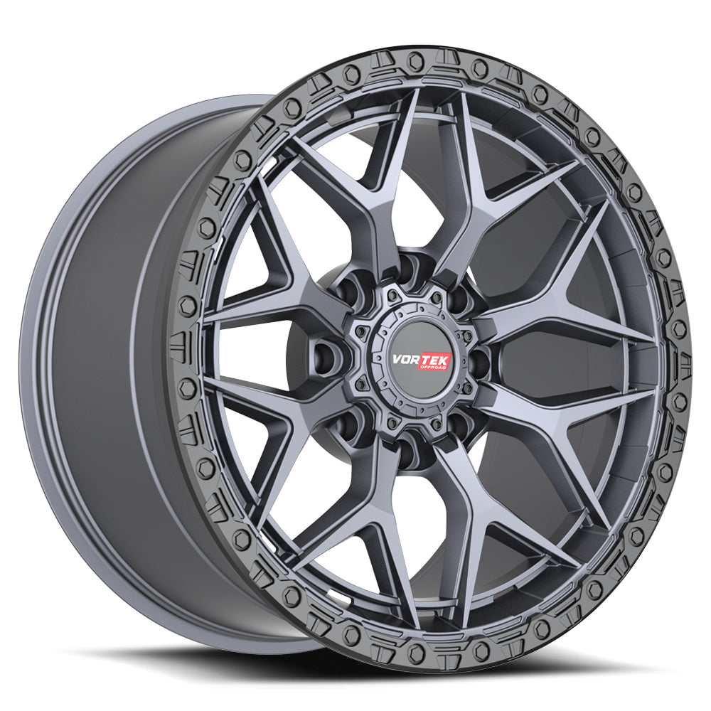 Vortek VRT-603 Matte Titanium wheel