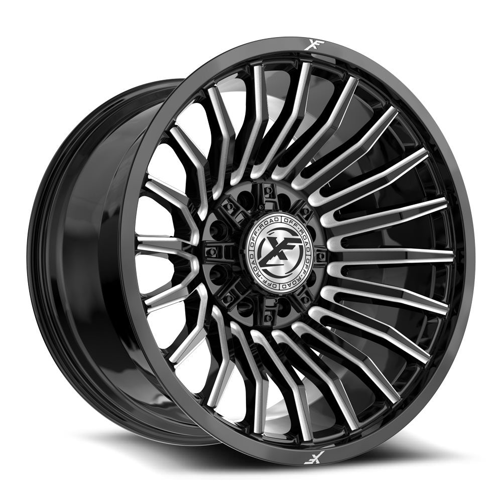 XF Off-Road XF-231 Black/Milled wheel