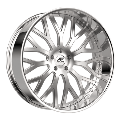 Amani Sorleno Brushed/Chrome wheel