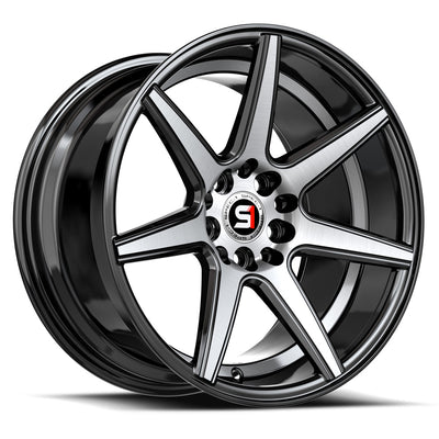 Spec-1 SP-73 Black Machined wheel