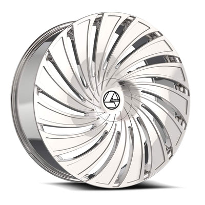 Azara AZA-533 Black Machined wheel
