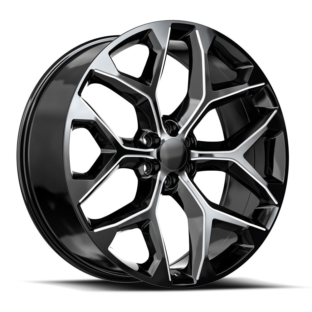 OE Revolution G-09 Black/Milled wheel