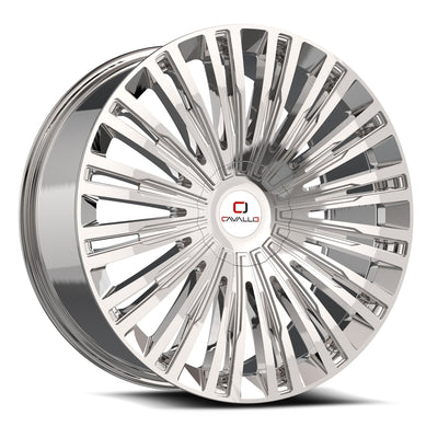Cavallo CLV-48 Chrome wheel
