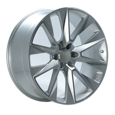 OE Revolution D-35 Silver Machined wheel