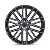 Mandrus Masche 18x9.5 +30 semi gloss black mirror cut face premium Euro wheel