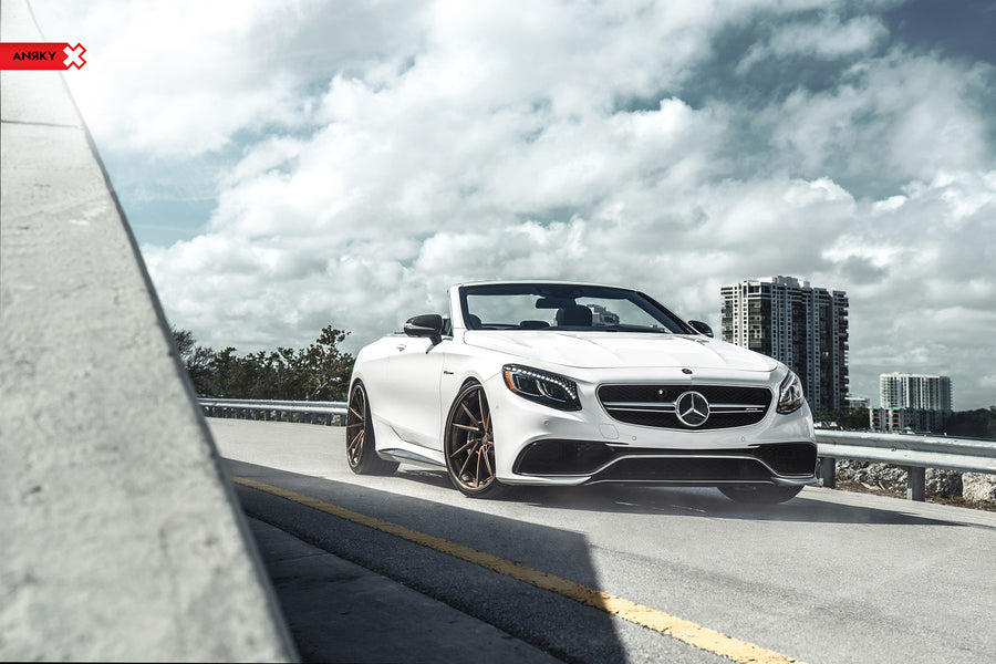 ANRKY AN33 forged wheel on Mercedes S63 Convertible