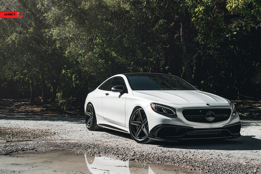 ANRKY AN35 forged wheel on Mercedes S63
