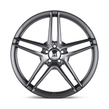 Mandrus Bremen 20x10 Gloss Gunmetal Mirror Cut Face premium Euro wheel