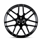 Mandrus MIGLIA 20x10 +35 Semi Gloss Black Rotary Forged premium Euro wheel