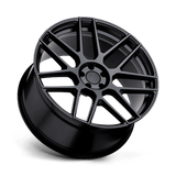 Mandrus MIGLIA 20x10 +35 Semi Gloss Black Rotary Forged premium Euro wheel