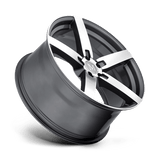 Mandrus Arrow 17x9 Gunmetal Mirror Cut premium Euro wheel