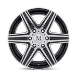 Mandrus Atlas 18x9.5 +25 Gunmetal Mirror Cut premium Euro wheel