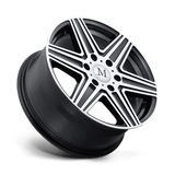 Mandrus Atlas 18x9.5 +25 Gunmetal Mirror Cut premium Euro wheel