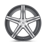 Mandrus Estrella 18x9.5 gunmetal mirror cut premium Euro wheel
