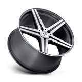 Mandrus Estrella 18x9.5 gunmetal mirror cut premium Euro wheel