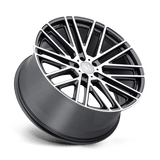 Mandrus MASCHE 20x10 +50 Gloss Gunmetal Mirror Cut Face premium Euro wheel