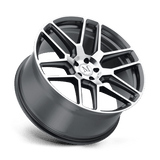 Mandrus Otto 20x10 Gunmetal Mirror Cut Face premium Euro wheel