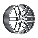 Mandrus OTTO 22x9 +34 Gunmetal Mirror Cut Face premium Euro wheel