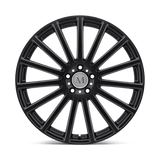 Mandrus ROTEC 17x8 +42 Matte Black premium Euro wheel